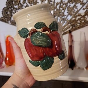 Ceramic Apple Utensil Holder